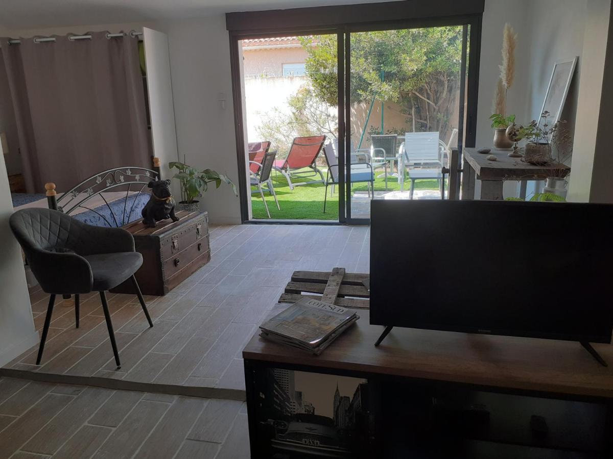 فيلا Loft Avec Clim, Parking Et Jardin Proche De La Mer Sauvian المظهر الخارجي الصورة