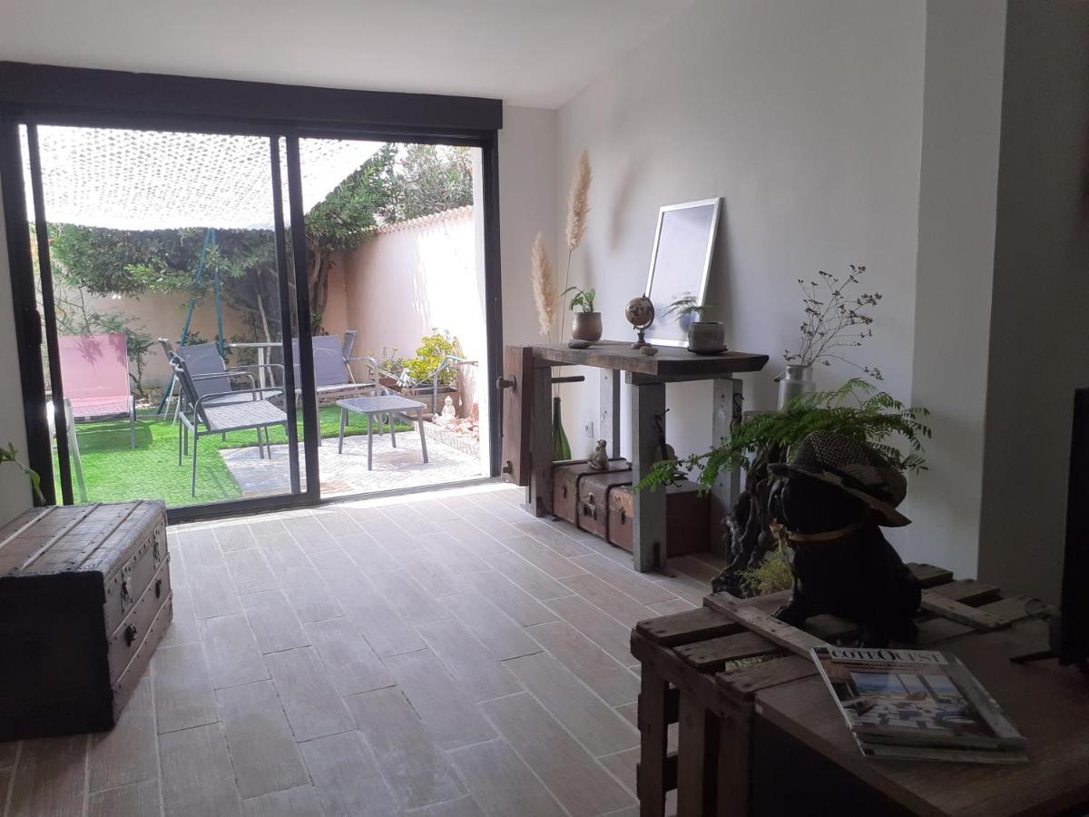 فيلا Loft Avec Clim, Parking Et Jardin Proche De La Mer Sauvian المظهر الخارجي الصورة